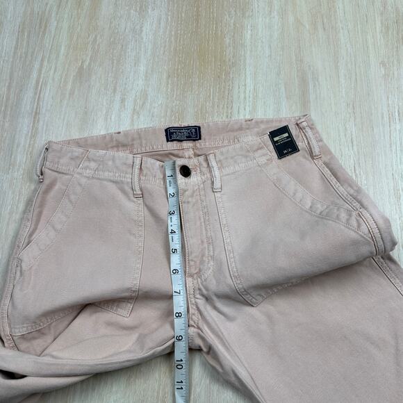 NWT Abercrombie & Fitch Ames Low Rise Slim Boyfriend Y2K Distressed Jeans 26 - Picture 8 of 16